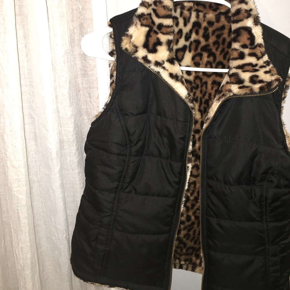 fur vest